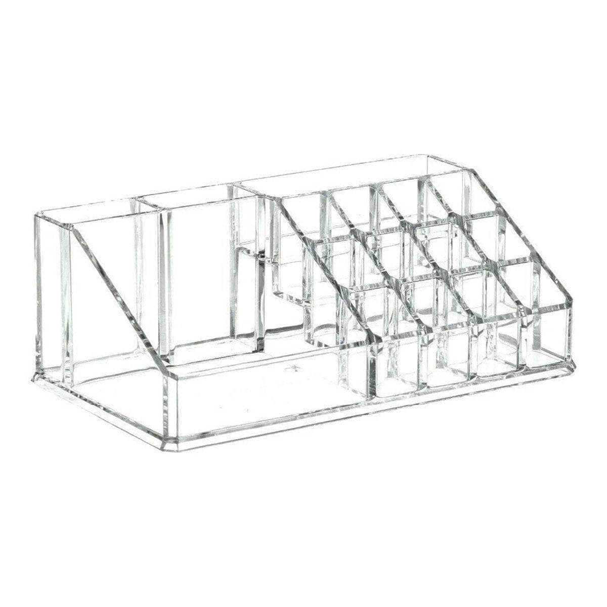 Clear Desktop Storage Organiser Box - 16 Grids (22 x 12.5 x 8 cm)