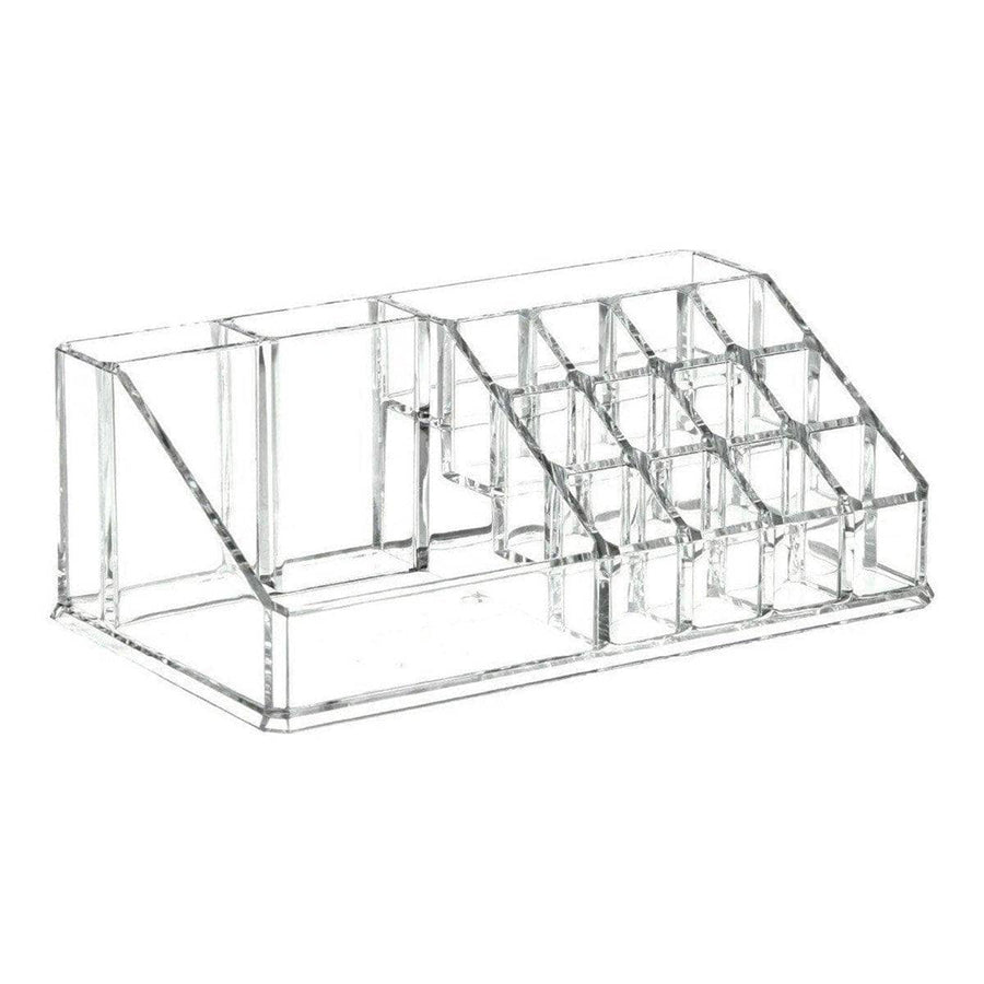 Clear Desktop Storage Organiser Box - 16 Grids (22 x 12.5 x 8 cm)