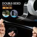 Clear Double-Sided Nano Gel Tape - 3 cm x 1 m x 2 mm, Pack of 2 Rolls - view 2