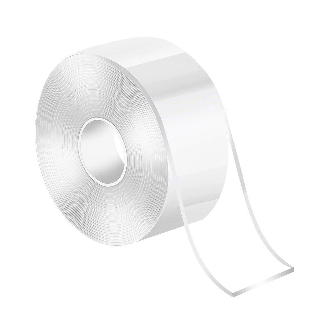 Clear Double-Sided Nano Gel Tape - 3 cm x 3 m x 2 mm, Pack of 2 Rolls - view 3