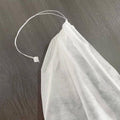 Clear Drawstring Shoe Dust Cover Bags, Non-Woven - 32 x 48 cm, Pack of 200 - view 5