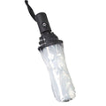 Clear Folding Umbrella, Compact Tri-Fold - Automatic, Black