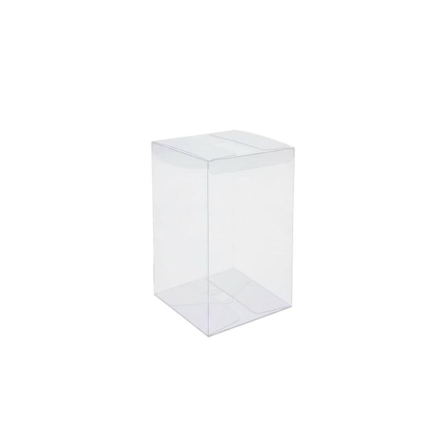 Clear Gift Boxes, 6 x 6 x 10 cm - Pack of 50