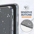 Clear Glitter Shockproof Soft Phone Case for Samsung Galaxy Note 20 - view 3