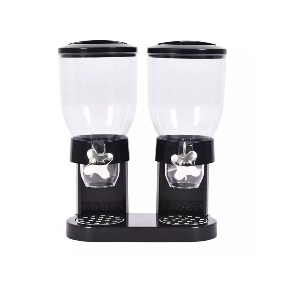 Clear Grain Storage Dispenser for Rice, Cereal, Nuts and Pasta, Desktop Use - 4 L