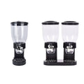 Clear Grain Storage Dispenser for Rice, Cereal, Nuts and Pasta, Desktop Use - 4 L - view 3