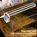 Clear LED Aquarium Clip Light with USB Cable - Tank Walls up to 8 mm - view 5