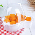 Clear Mango Cake Boxes for Mousse, Fruit and Ice Cream Desserts - Pack of 100 - view 4
