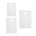 Clear PE Plastic Gift Bags with Handles, Pack of 50 - Medium (24 x 15 x 34.5 cm) - view 3