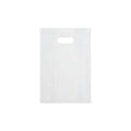 Clear PE Plastic Gift Bags with Handles, Pack of 50 - Small (20 x 12 x 30 cm)