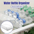 Clear Plastic Beverage Organiser, Fridge Storage Shelf