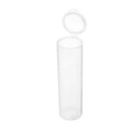 Clear Plastic Cylinder Containers, 8.7 x 2.5cm, Pack of 20 - view 2