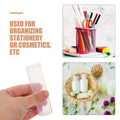 Clear Plastic Cylinder Containers, 8.7 x 2.5cm, Pack of 20 - view 4