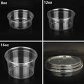 Clear Plastic Dessert Bowls, Pack of 100 - 12 oz (460 ml) - view 5