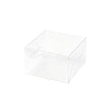 Clear Plastic Gift Boxes, Square - 20 Pack