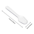 Clear Plastic Ice Cream Tasting Spoons, 500 Pack, Wrapped - view 3