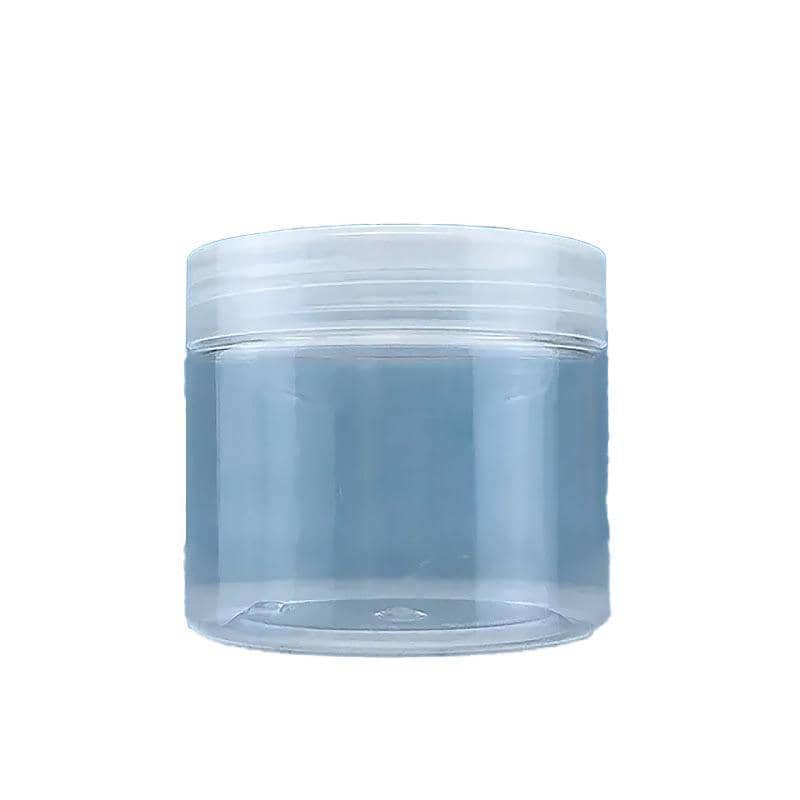 Clear Plastic Jars with Caps, Pack of 10 - 40ml