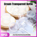 Clear Plastic Jars with Caps, Pack of 10 - 40ml - view 2