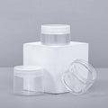 Clear Plastic Jars with Caps, Pack of 10 - 80ml - view 4