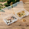 Clear Plastic Rectangular Storage Boxes with Snap Lock Lids, Pack of 10 - view 5