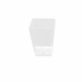 Clear Plastic Square Dessert Cups, 160ml - 58 x 75 mm, Pack of 50