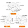 Clear Plastic Storage Box Set of 10 - Size L (33.2 x 27.9 cm) - view 4