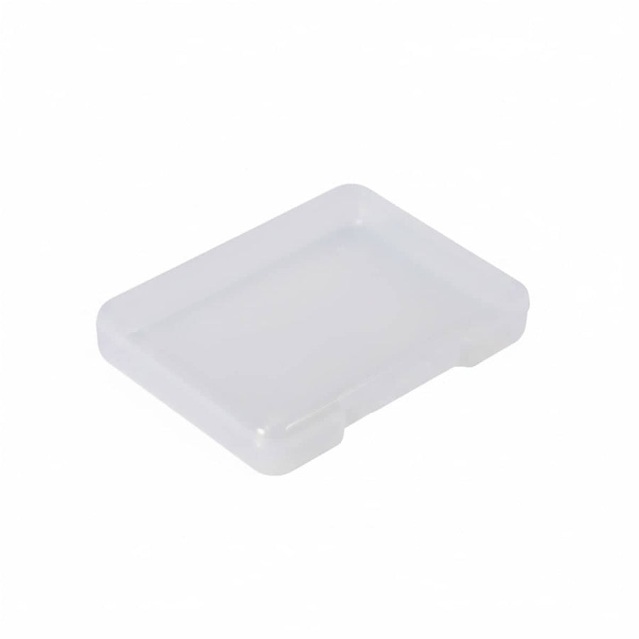 Clear Plastic Storage Boxes with Lids, Pack of 100 - 68 x 52 x 12.5 mm