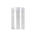 Clear Plastic Storage Jars with Screw Lids, Pack of 50 - 6.5 x 10 cm