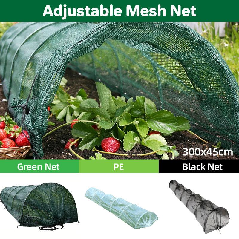 Clear Polyethylene Plant Cover Film, 300 x 45 cm - PE - view 2