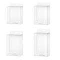 Clear PVC Gift Boxes with Hook, Pack of 50 - 10 x 3.2 x 17.5 cm - view 3