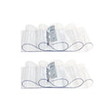 Clear PVC Strip Door Curtain, 2 Pack, 200 cm, Thermal Dust Barrier - view 2