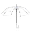 Clear PVC Umbrella with Automatic Opening, 71 cm - view 2
