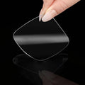 Clear Reusable Double Sided Adhesive Gel Pads 6 x 6 cm - Pack of 10 - view 5