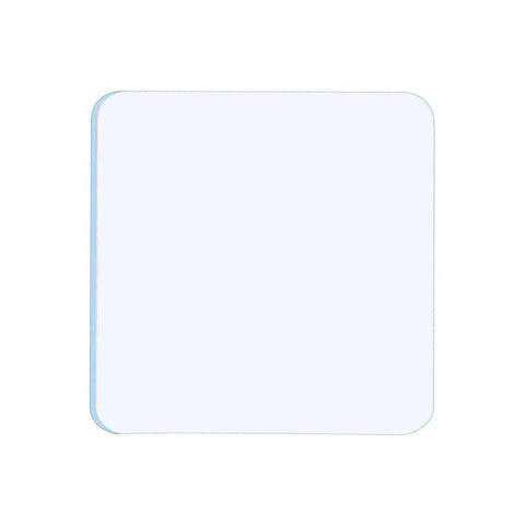 Clear Reusable Double Sided Adhesive Gel Pads 6 x 6 cm - Pack of 30