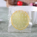 Clear Self-Adhesive Cookie Bags with Lace Print - 10 x 10 cm Plus 3 cm - view 4