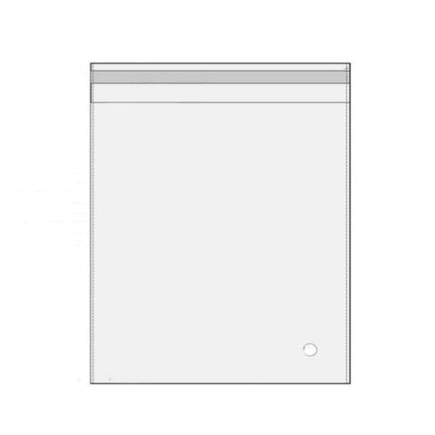 Clear Self-Seal Cellophane Bags - 10 x 15 cm