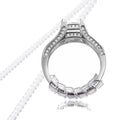 Clear Spiral Ring Size Reducer Invisible Guard Resizer for Jewellery, Pack of 5 - view 3