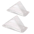 Clear Triangle Sandwich Boxes, Pack of 100 - Large (10 x 5.3 x 7.2 cm) - view 3