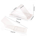 Clear Triangle Sandwich Boxes, Pack of 100 - Large (10 x 5.3 x 7.2 cm) - view 4