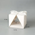 Clear Window Cake Box Set Pack of 10 - 4 Inch (10 cm) Cake, 15.2 x 16.7 x 16.7 cm - view 4