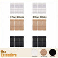 Clip-On Bra Extender with 2 Hooks - Black - view 2