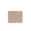 Clip-On Bra Extender with 4 Hooks, Soft Cotton and Velvet - Beige