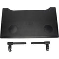 Clip-On Plastic Dining Tray with Cup Holders and Non-Slip Surface - view 2