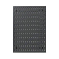 Clip-On Vertical Hole Board Desktop Organiser - Black