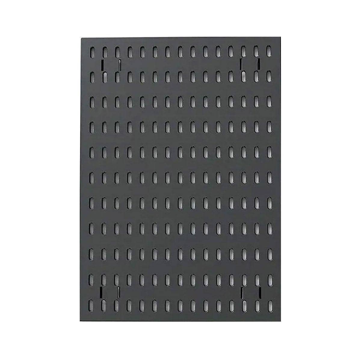 Clip-On Vertical Hole Board Desktop Organiser - Black