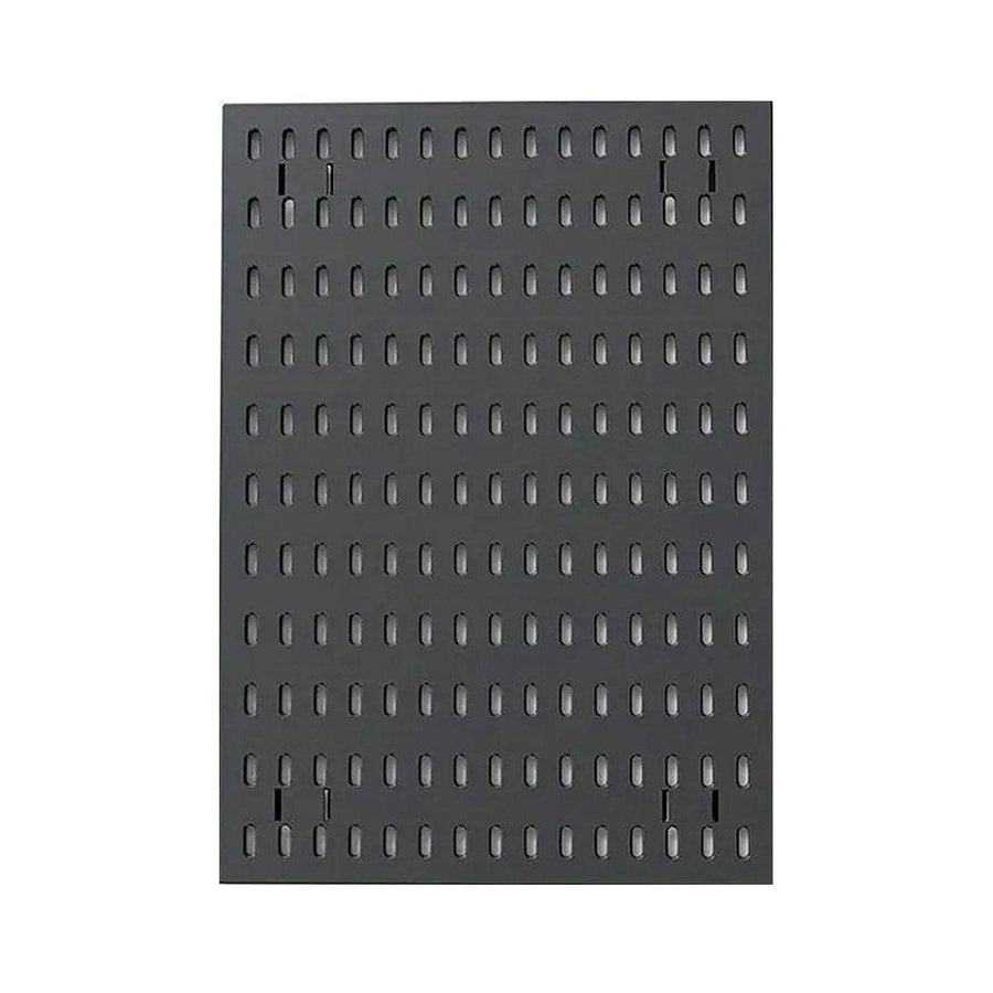 Clip-On Vertical Hole Board Desktop Organiser - Black