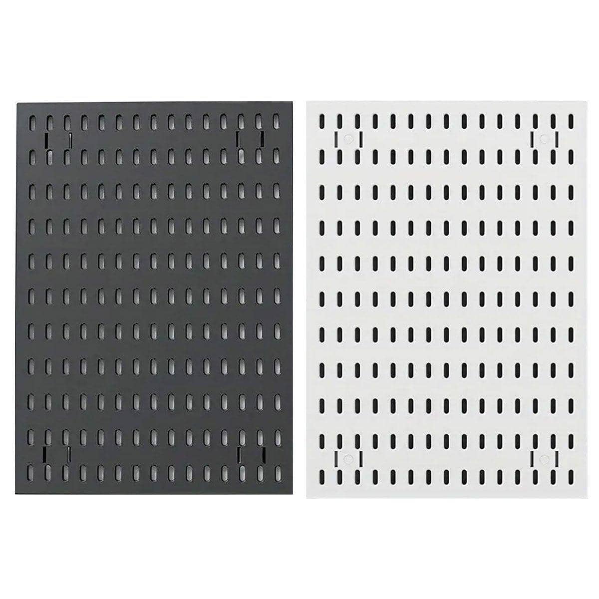 Clip-On Vertical Hole Board Desktop Organiser - Black - view 3