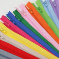 Closed End Nylon Zippers, 20 cm, Pack of 20 - Assorted Colours - view 5