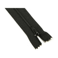 Closed End Nylon Zippers, 20 cm, Pack of 20 - Black