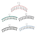 Clothes Drying Racks with 10 Clips Each, Pack of 3 - Grey - view 3